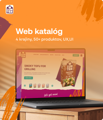 Lunter — produktový webový katalóg